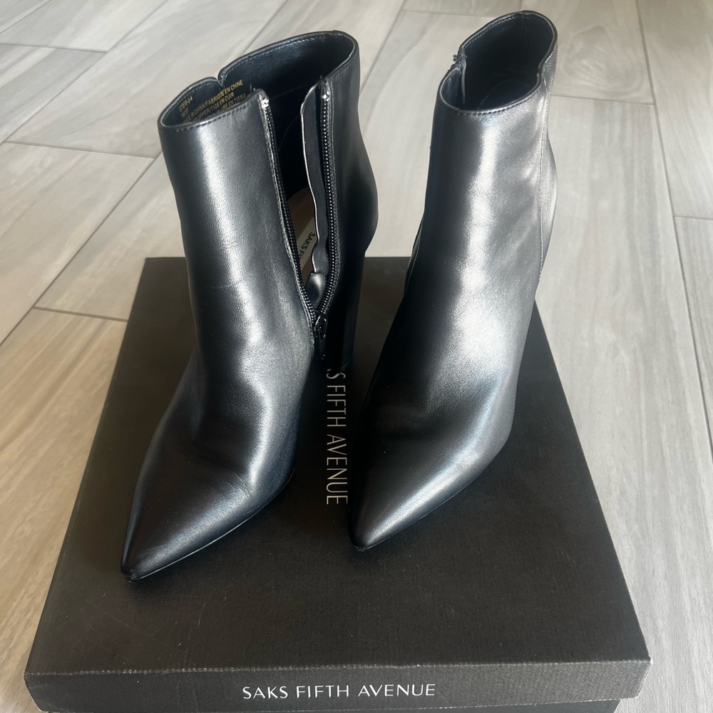 Annie Black Ankle Boots